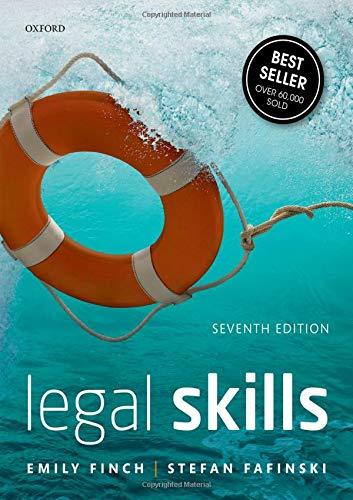 Legal Skills by Emily Finch, Stefan Fafinski