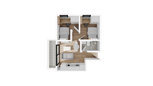 2 Bedroom Apartment Terrace