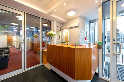 Photo of a student hall in Nottingham.