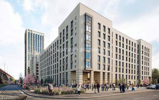 Photo of a city Wharf.