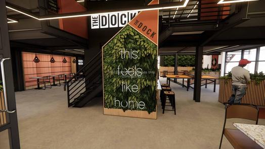 Photo of a clarence Dock Village.