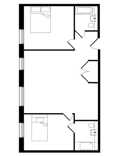 Platinum 1 Bedroom Apartment Accessible
