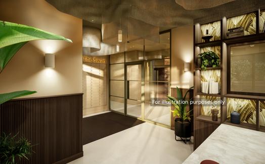 Photo of a swan Residences.