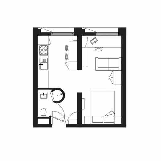 Bronze Apartment
