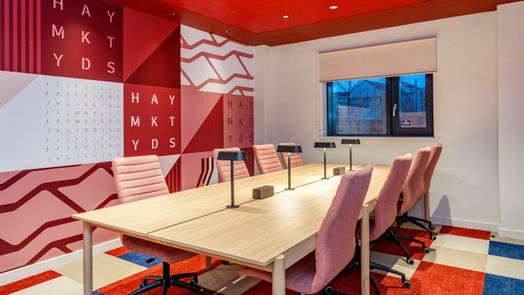 Photo of a haymarket Yards.