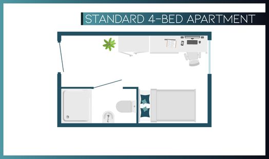 4 Bed Apartment