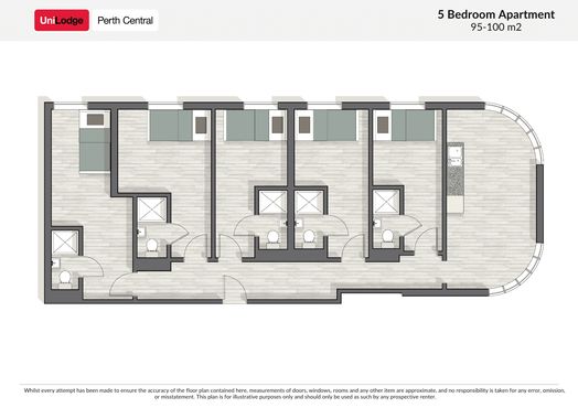 5 Bed Ensuite Apartment