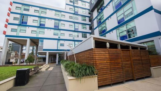 Photo of a student Living - 800 Swanston (College Square on Swanston).