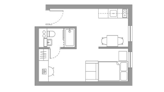 Platinum 1 Bed Apartment — (Single Occupancy)