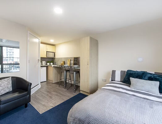 Photo of a student hall in Coventry.