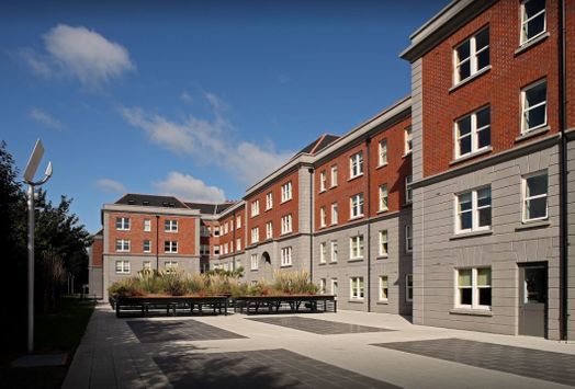 Photo of a griffith Halls of Residence.