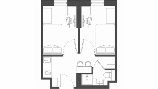Standard Room - 2 Bed Flat