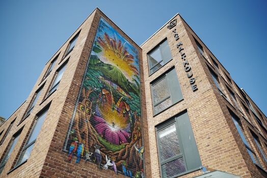 Photo of a canvas Bristol.