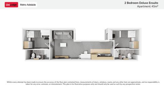 Two Bedroom Deluxe with Ensuite