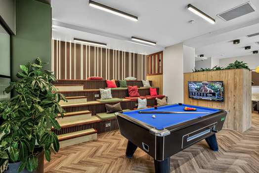 Photo of a canvas Capital House.