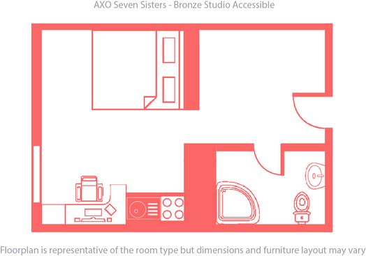 Bronze Accessible Studio