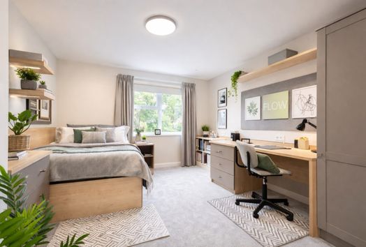 Photo of a parham Student Village.