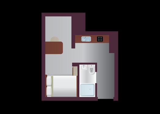 One Bedroom Apartment