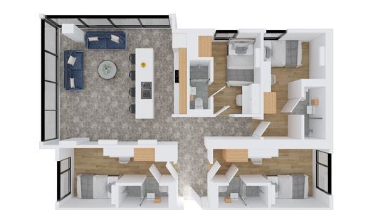 4 Bedroom Apartment