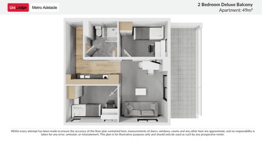 Two Bedroom Deluxe with Balcony