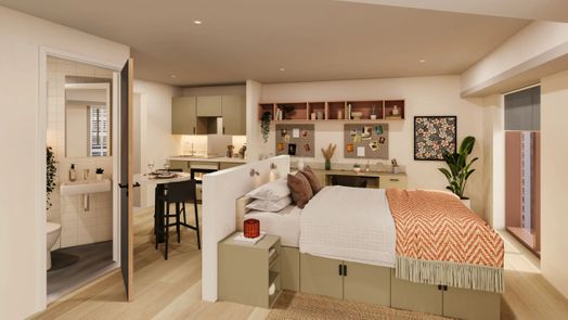 Luxury Studio Dual Occupancy (Floors 10-19)