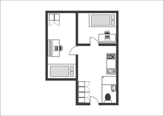 2 Bedroom Apartment