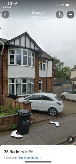 Photo of a double bed room in 4-bedroom house in Loughborough.