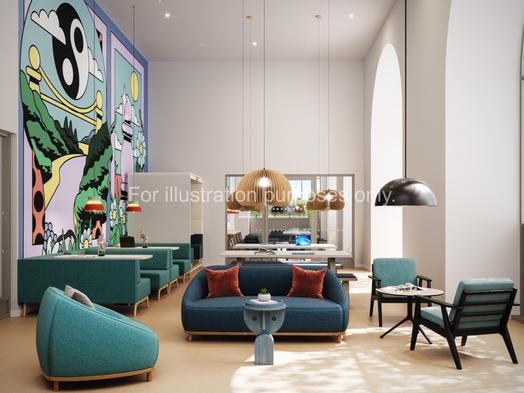 Photo of a timber Yard.