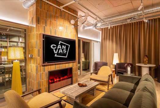 Photo of a canvas Paris Ivry.