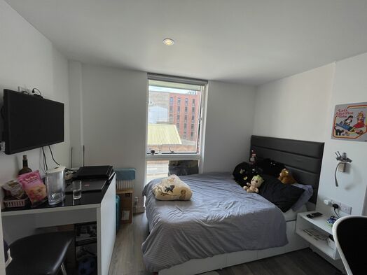 Photo of a student hall in Nottingham.
