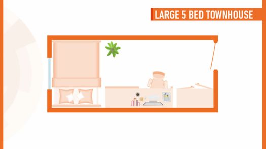 5 Bed Townhouse Standard