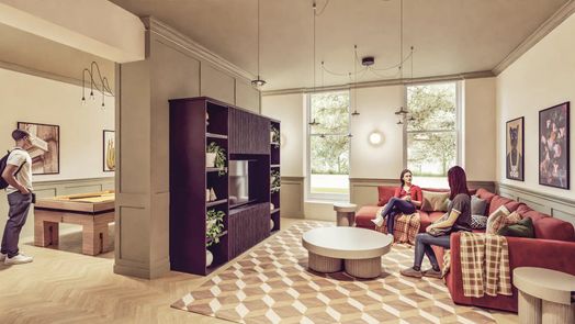 Photo of a st Chads Student Village.