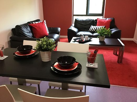 Photo of a canterbury Student Village.