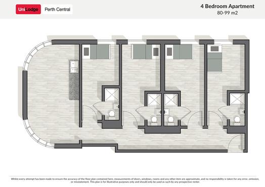 4 Bed Ensuite Apartment