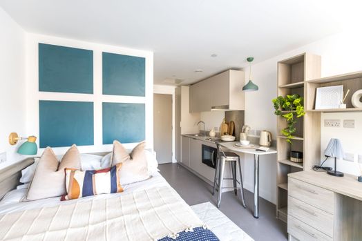 Photo of a timber Yard.