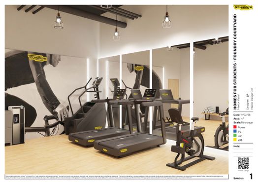 Photo of a foundry Courtyard.