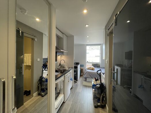 Photo of a student hall in Nottingham.