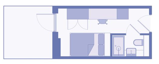 Cosy Terrace En Suite