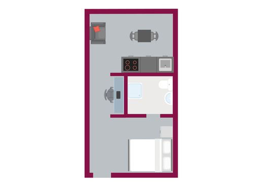 Lower Floor Deluxe Studio