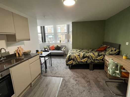 Photo of a studio 1, 1 Park Square (first floor), Lancaster, LA1 3PX.