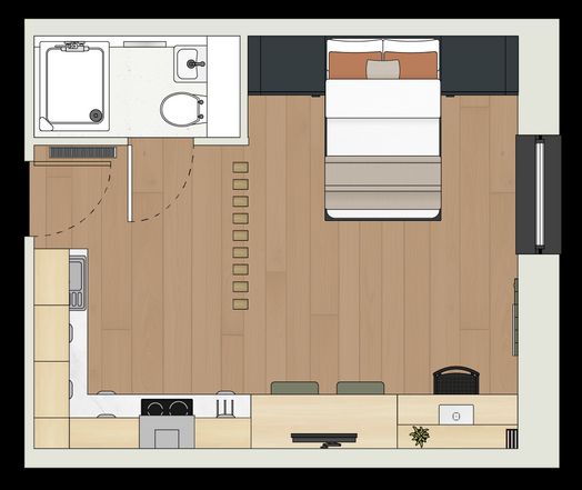 Deluxe Studio, Penthouse