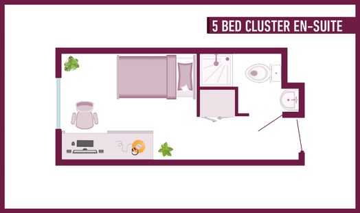 5 Bed Cluster En-suite