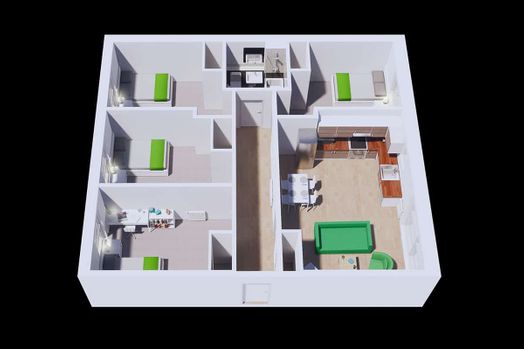 Premium Plus – Large 2 Bed Flats