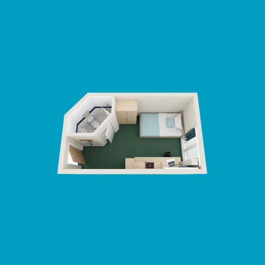En suite Rooms (Single Bed) – Bronze