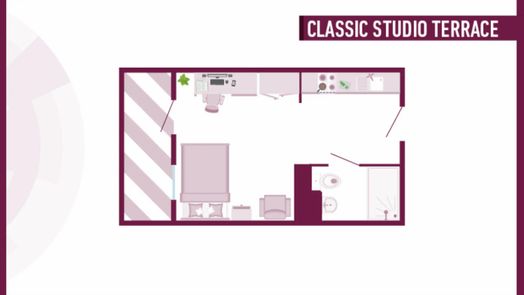 Classic Studio Terrace Upper Floor