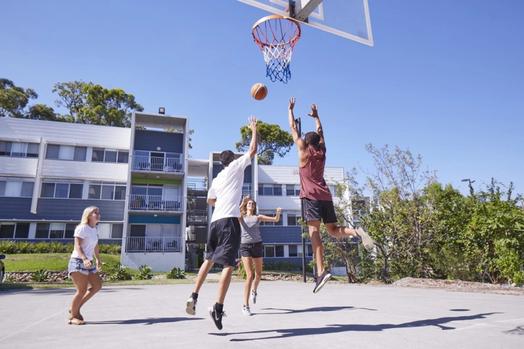 Photo of a griffith University Village.