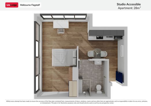 Studio Queen Accessible