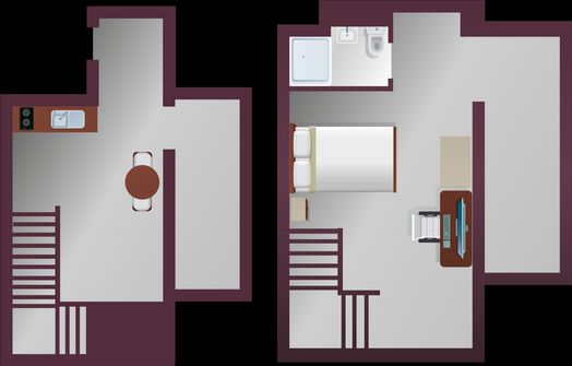 Balcony Duplex Apartment