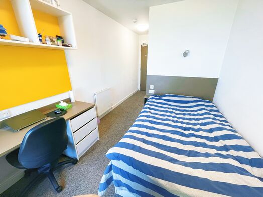 Photo of a ensuite room in a student hall in Wembley.
