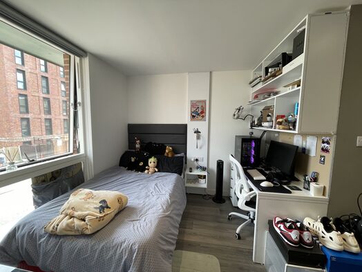 Photo of a student hall in Nottingham.